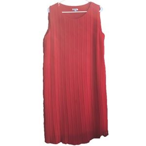 🔸Dress: Red Pleated 🔸